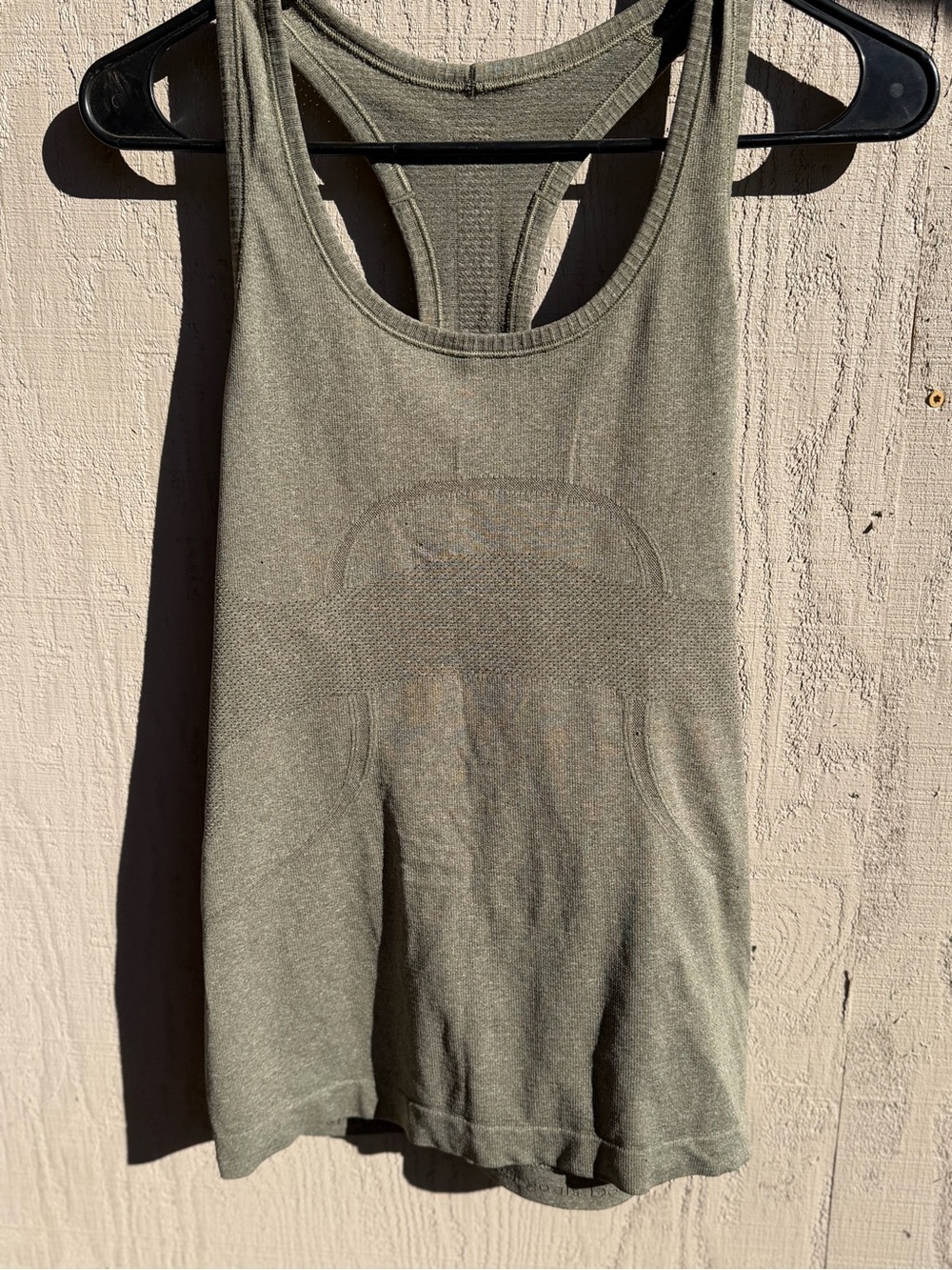 lululemon athletica Olive Green Racerback Sports Tank